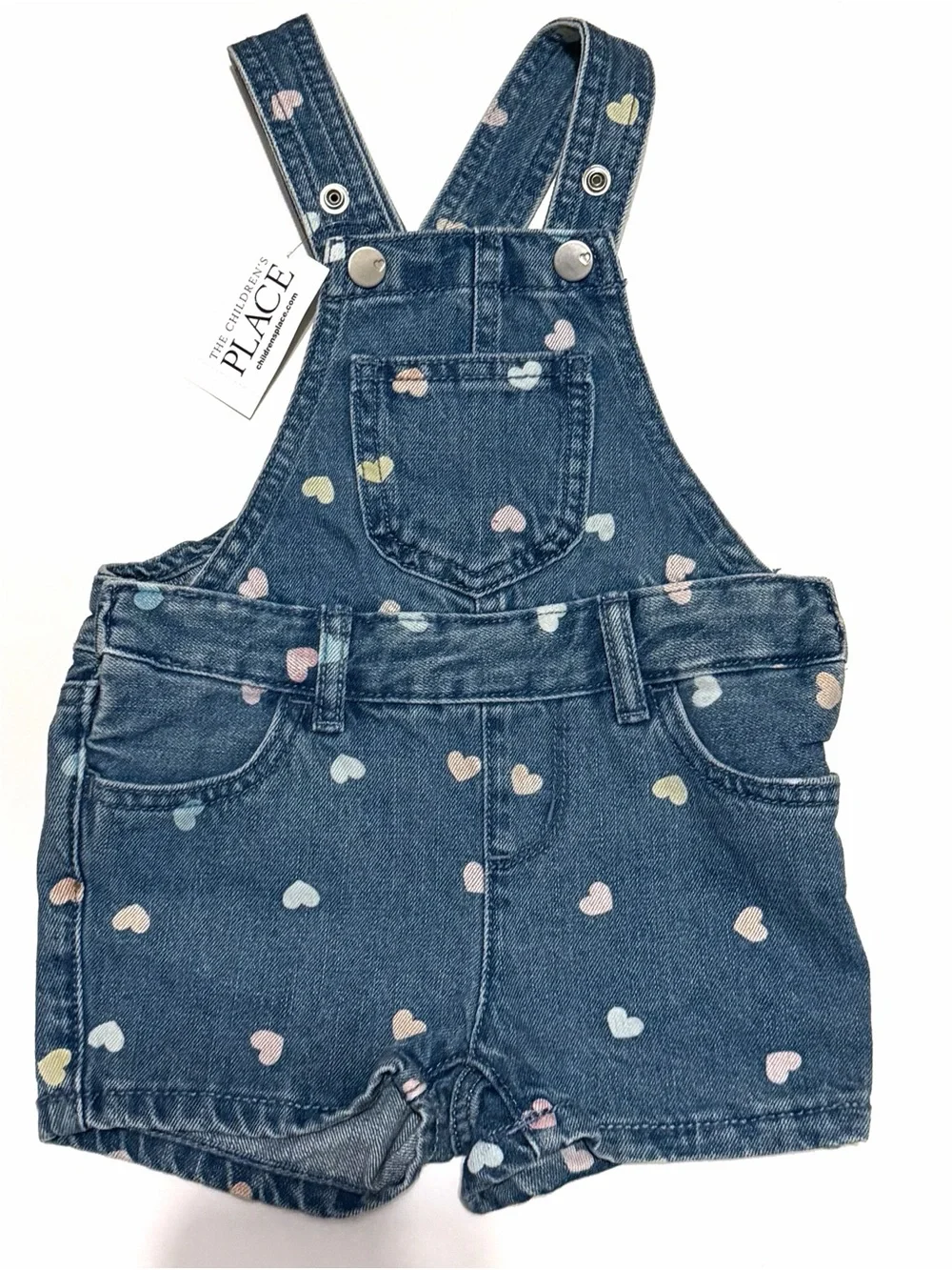 Children’s Place Short Overalls Girls 6-9 months